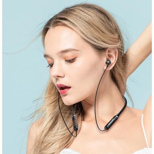 Neckband Bluetooth Earphones Good Sound Quality Waterproof Headset Magnetic Storage Wireless Stereo Headphone for Lenovo HE05