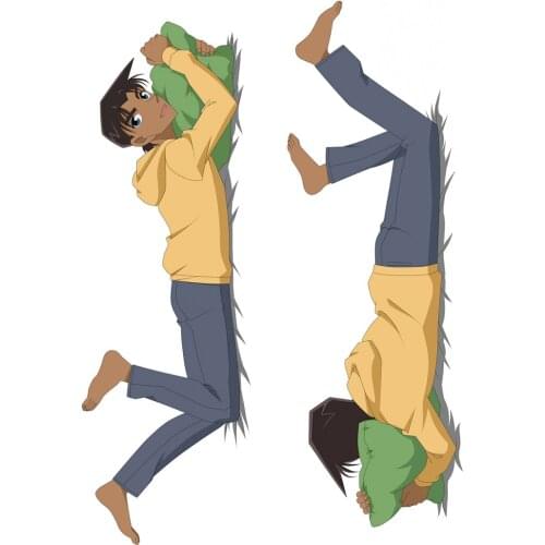 Detective Conan Hattori Heiji Case Closed Cosplay Dakimakura Pillow Case Hugging Body