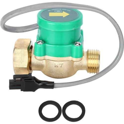 HT-120 6-4 220V Water Pump Flow Sensor Pipeline Switch G3/4in Female Electronic Pressure Automatic Pressure Switch Controller