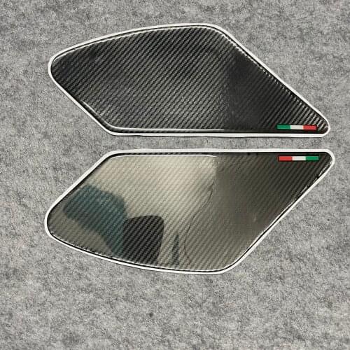For DUCATI MONSTER 821 797 1200 Motorcycle Fuel tank Rubber Sticker Protector Sheath Knee Tank pad Grip Decal Anti-slip