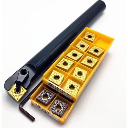 S16Q-MCLNR12 S20R-MCLNR12 S25S-MCLNR12 CNC tool holder 95 degree inner hole tool holder for CNMG1204 / 08 lathe tool MCLN L12