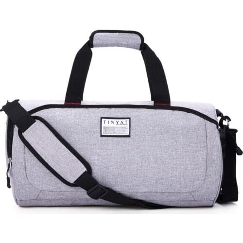 Hot Sale Waterproof Terylene Men Women Gym Bag Crossbody Tote Fitness Bag For Shoes Storage Gymnastic Travel Daypack