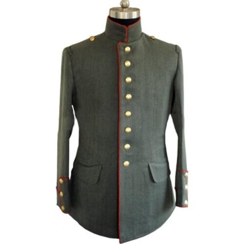 GU1W-032 WWI German Empire M1910 Officer Gabardine tunic