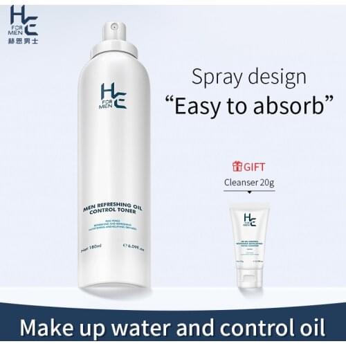 Hearn Mens Toner 180ml Oil Control Moisturizing Pore Care Skin