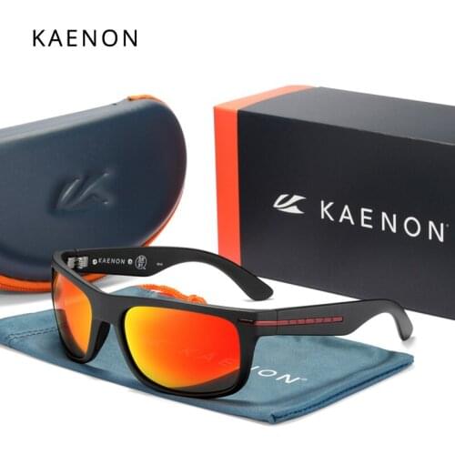 KAENON Trending 2021 Rectangle TR90 Polarized Sunglasses Fashion Men Women UV400 Novelty Shades Gafas de sol Driving Party