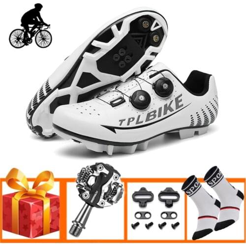 Mtb cycling shoes mountain bike shose spd bicycle shoes Self-locking breathable Sapatilha Ciclismo Mtb SPD pedals riding shoes