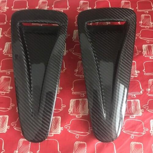 Hot Sell Hood Air Vent Scoop (pair) CF For Skyline R35 GTR OEM Style Carbon Fiber