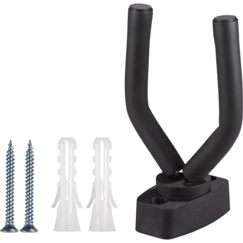 Wall Mount Guitar Hanger Hook Holder Keeper for Electric Acoustic Guitars Bass Ukulele String Instrument