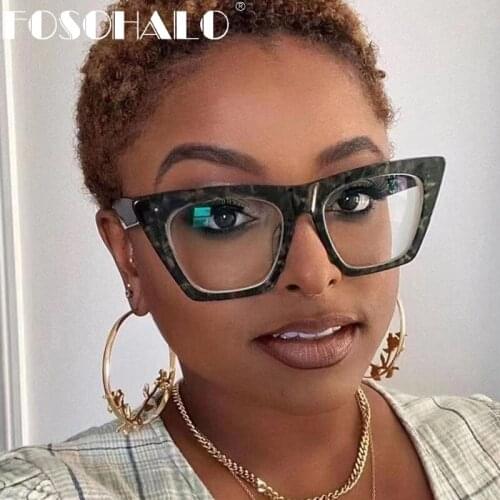 Cat Eye Optical Glasses Women Men Anti Blue Light Blocking Glasses Frame Prescription Spectacle Frames Computer Shades Unisex