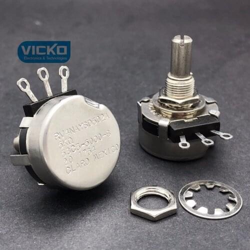 RV4NAYSD502A 5K RV4NAYSD 502A potentiometer import from CLARO STAT original switch 53c3-50o0-s 53c3-5000-s RV4NAYSD502A