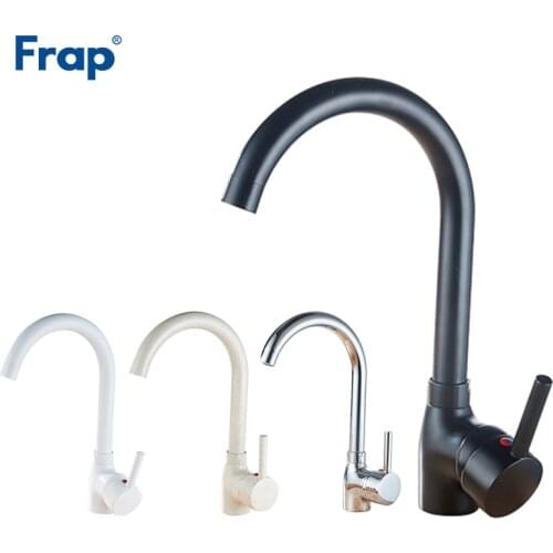 Frap Kitchen Faucet Deck Mount Single Handle Tap Hot and Cold Mixer Sink Faucet torneira para banheiro Y40092/92-1/92-2/92-3