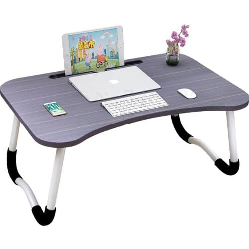 Notepad Bedroom Computer Desk Bed With Folding Lazy Student Dormitory Desk Writing Small Table Learning Table