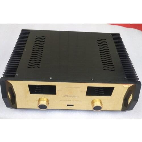 Accuphase Amplifier Case VU Meter Series Power Amplifier Audio Amplifier HiFi Case (W430*H150*D313)