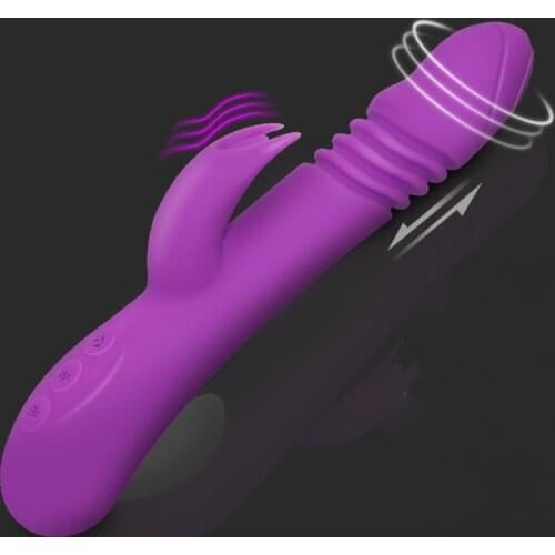 Heating Vibrator Rotation Thrusting Dildo AV Magic Wand Massager G Spot Vagina Vibrators Clit Stimulator Adult Sex Toy for Women