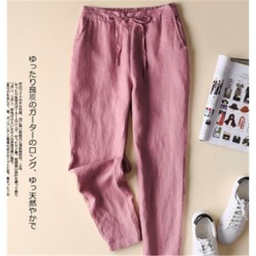 VISIVANE Women's Trousers Harem Pants