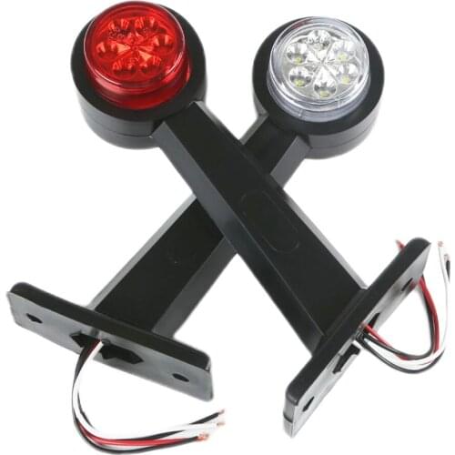2PCS Truck Side Marker Lights 12v Trailer LED Lights Side Marker Lamp Clearance Lights Side Marker Light LED For Truck
