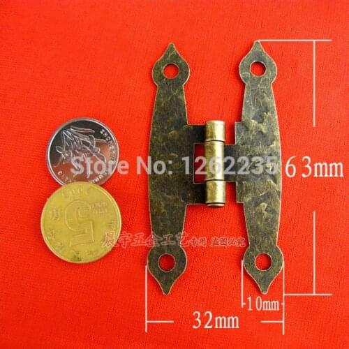 63 * 32mm Zinc alloy hinge length Packaging hardware accessories Special hinge Lace hinge Wholesale