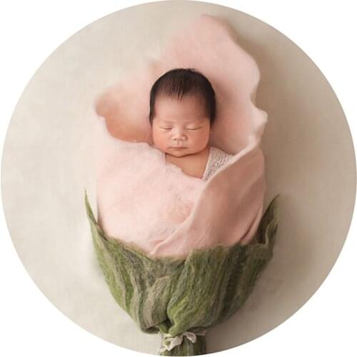 Baby Photo Shoot Studio Posing Wool Wraps Blanket Newborn Photography Props Baby Shooting Session Blanket Props foto Accessories