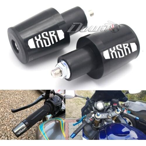 For Yamaha XSR 700 XSR700 XSR900 XSR 900 Motorcycle Accessories 7/8'' 22MM Handlebar Grips Handle Bar Cap End Plugs