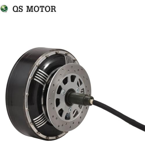 QS MOTOR 8000W 273 50H V3 72V 96V 20kW 350N.m Peak Brushless DC Gearless Electric Car In Wheel Hub Motor