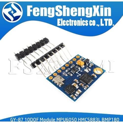 GY-87 10DOF MPU6050 QMC5883L HMC5883L BMP180 Sensor Module GY87 For Arduino