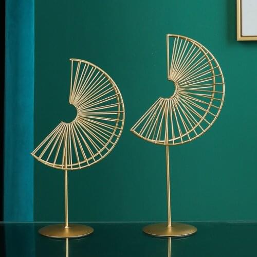 Metal Ginkgo Leaf Ornaments Modern Home Living Room Wine Cabinet Decorations Iron Room Decoration Home Decor