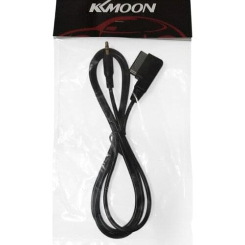 KKmoon Music Interface AMI MMI to 3.5mm Audio AUX Adapter Cable for Audi A3 A4 S4 A5 S5 A6 S6 A8 Q3 Q5 TT R8