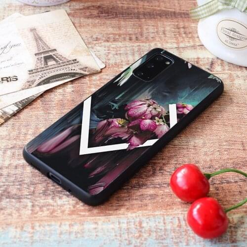 For Samsung Galaxy DARK ORCHID Soft TPU border Samsung Galaxy Case