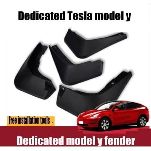 Suitable for 2021 modified Tesla MODEL Y mudguards, mud-proof, dirt-resistant and scratch-resistant