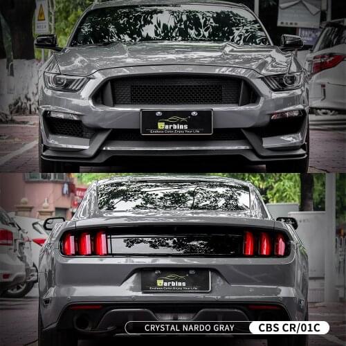 Carbins Film Crystal Vinyl Nardo Grey Vinyl Car Wrap Film