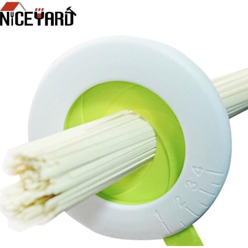 NICEYARD Adjustable Pasta Noodle Measuring Tool Plastic Spaghetti Measure Controller Tool