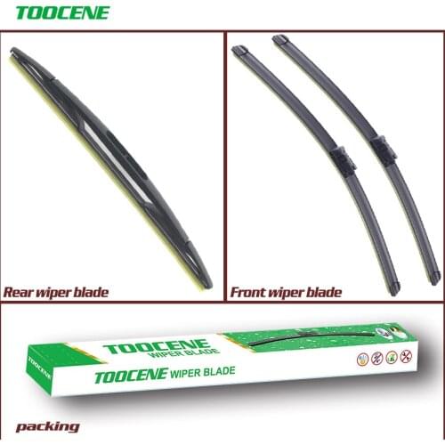 Front And Rear Wiper Blades For GMC Acadia 2007-2012 Auto Windscreen Windshield Wipers Car Accessories 24+21+11