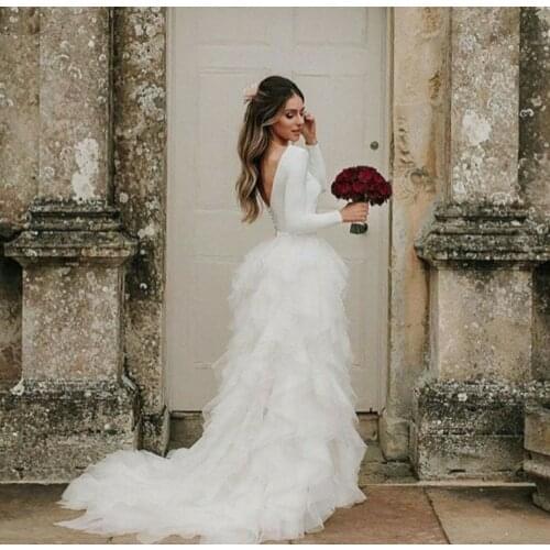 VANLYXCCI Mermaid Silhouette Wedding Dresses