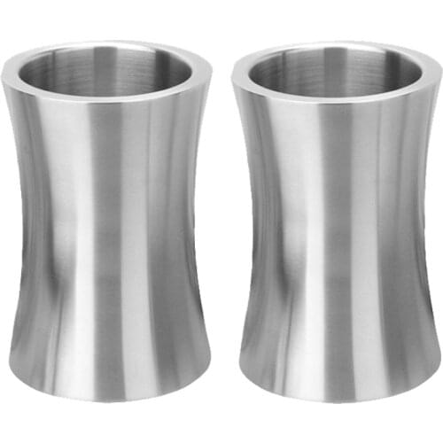 2 Pack Wine Bottle Cooler Bucket,Double Wall Insulated Stainless Steel Ice Bucket Champagne Bucket Bar Accessories