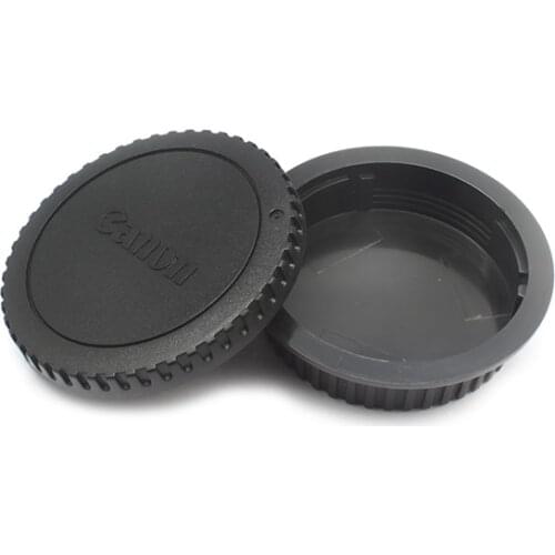 Pixco Lens Rear Cap and Body Cap Suit for Canon
