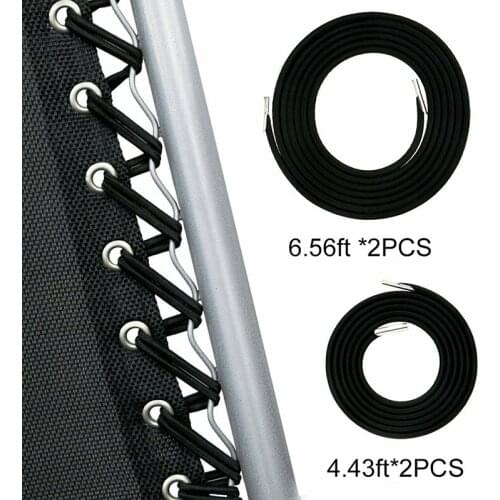 4 Pcs Folding chair accessories elastic band Elastic Cord Stable for Zero Gravity Reclining Garden Sun Lounger Chairs PI669
