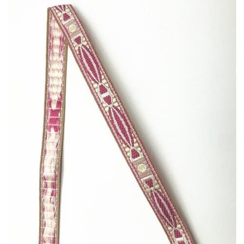 5Yards 15mm 5/8" Bouquet Gift Box Wrapping Material Candy Color Jacquard Ribbon Wedding Craft Invitation Card Woven Ribbon