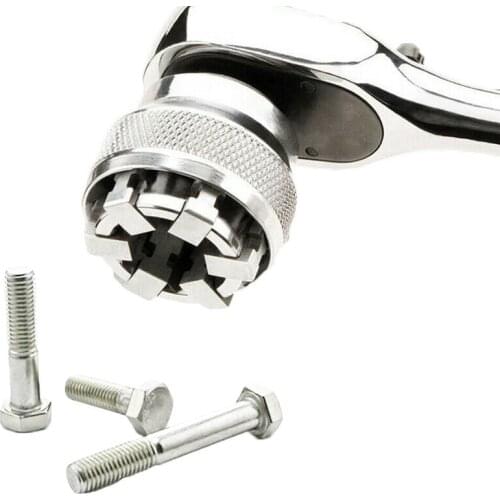 3/8" Adaptive Torque Wrench Power Drill Ratchet Socket All-Fitting adapter Fastener removal installation Magic Tool Sleeve