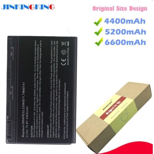 Laptop Battery For TravelMate 5320 5520 5720 7520 7720 SERIES CONIS71 GRAPE32 TM00741 batteia