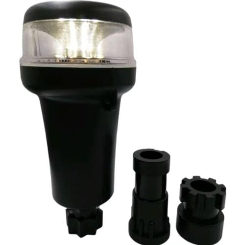 Marine Led Boat Portble Navigation Lamp All Round White Light Multi Adaptors