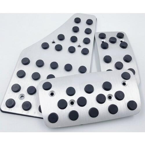 Car Accessories For ACURA MDX AT Auto Accelerator Brake Footrest Pedal Pedales Stickers Cover Styling Plates Pads