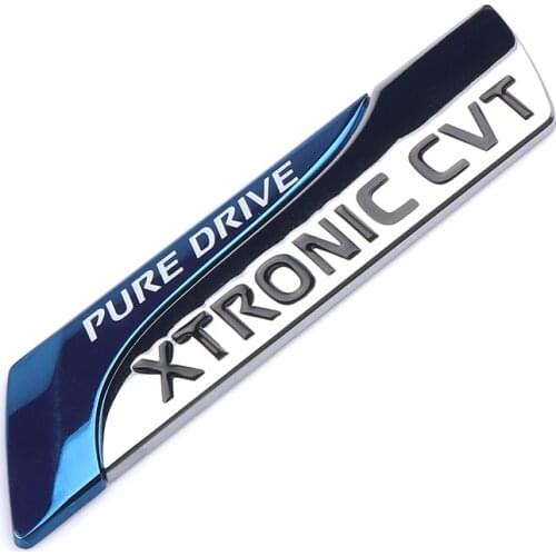 Car 3D Drive XTRONIC CVT Nismo Emblem Badge Tail Sticker For Nissan Qashqai X-Trail Juke Teana Tiida Sunny Note Car Styling