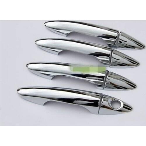 Car styling For Hyundai Solaris Verna i25 Accent Grand Avega 2011 2012 2013 2014 2015 2016 Chrome Door Handle Cover Trim