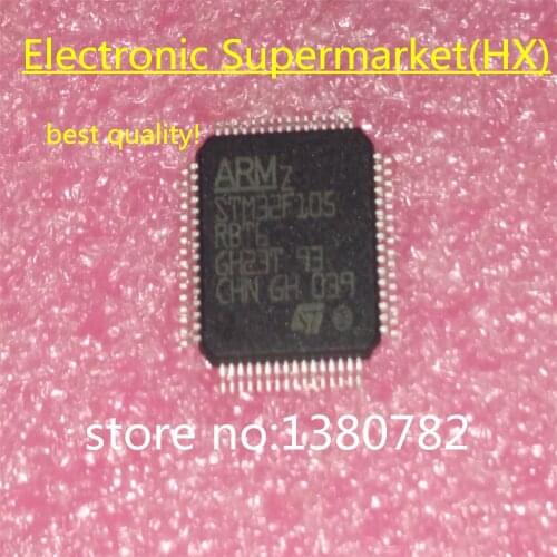 Free Shipping 10pcs/lots STM32F105RBT6 STM32F105 QFP-64 New original IC In stock