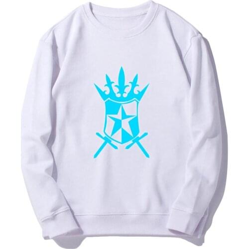 Hot Cartoon BLACK★ROCK SHOOTER Hoodies Long Sleeves O-Neck Colorful BRSB Sweatshirt Outwear Soild Tops