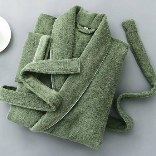 Women Bathrobe Winter Thick Warm Long Bathrobe Towel Fleece Soft Nightgowns Bridesmaid Kimono Bath Robes Dressing Gown Christmas
