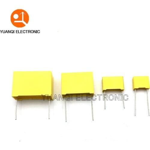 KIT X2 Safety Capacitor 275VAC 102K-105K 1NF~1UF Assorted Kit 10valuesx5pcs=50pcs Polypropylene film capacitor