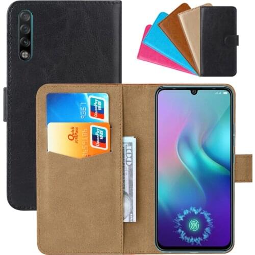 Luxury Wallet Case For Tecno Phantom 9 PU Leather Retro Flip Cover Magnetic Fashion Cases Strap