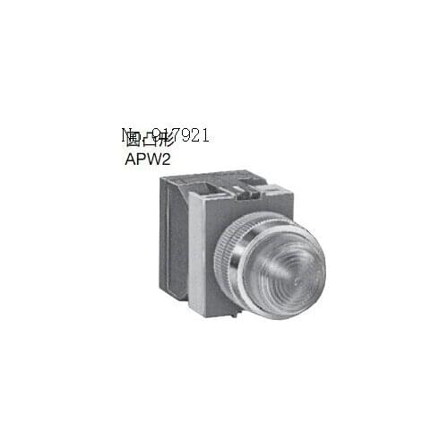 [ZOB] APW299R idec imported from Japan and the spring APW222DR indicator APW233Y 22mm round convex--10PCS/LOT