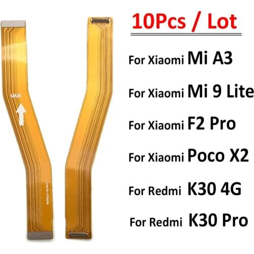 10Pcs/Lot, Main FPC LCD Display Connect Mainboard Flex Cable Ribbon Ribbon For Xiaomi Poco F2 Pro / Redmi K30 Pro